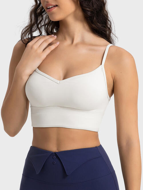 Spaghetti Strap Sport Bra