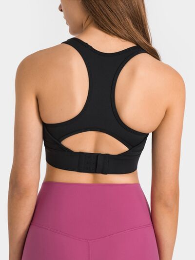 Double Take Round Neck Racerback Cropped Tank