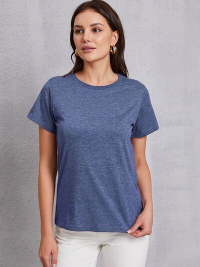 Round Neck Short Sleeve T-Shirt