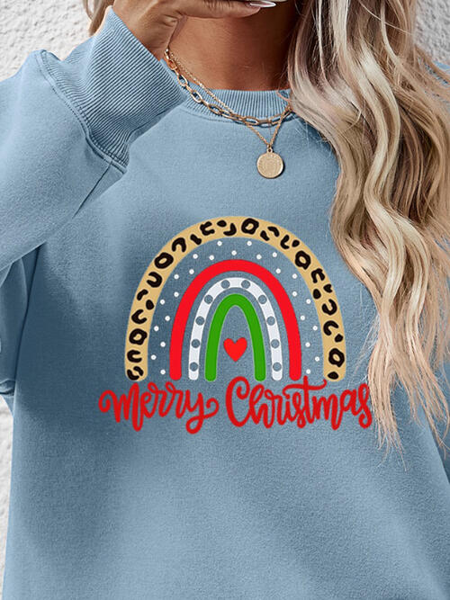 MERRY CHRISTMAS Graphic Sweatshirt