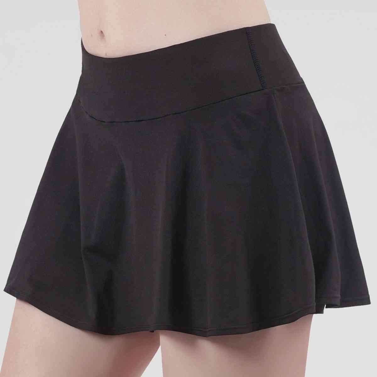 Wide Waistband Sports Skort