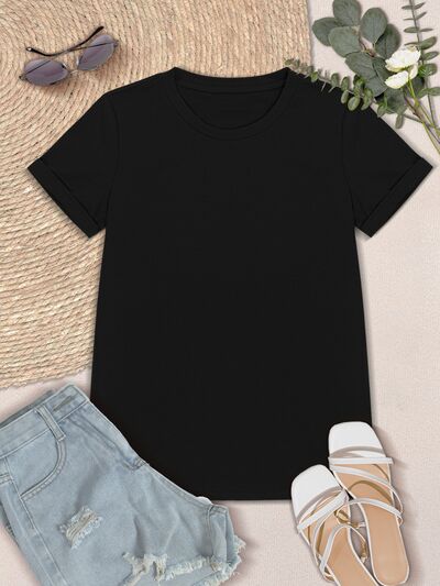 Round Neck Short Sleeve T-Shirt