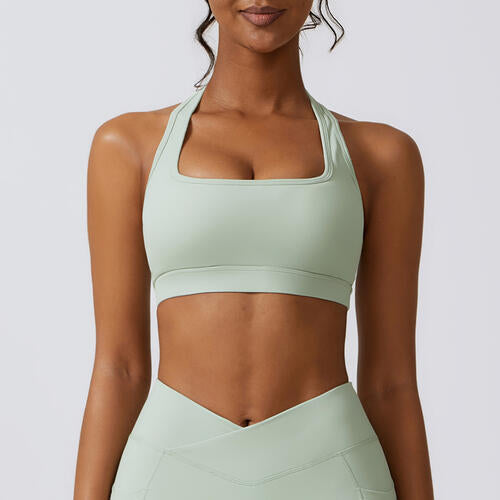 Halter Neck Sport Bra