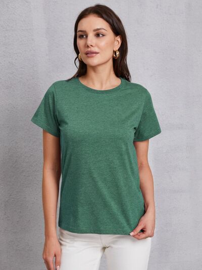 Round Neck Short Sleeve T-Shirt