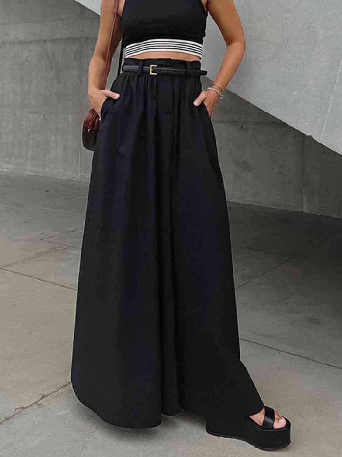 High Waist Palazzo Pants